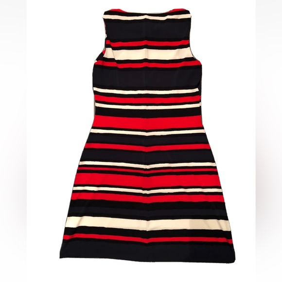 🔥5/$20🔥 Chaps By Ralph Lauren Women’s Classic Dress Striped Sleeveless Size XS - Picture 2 of 4